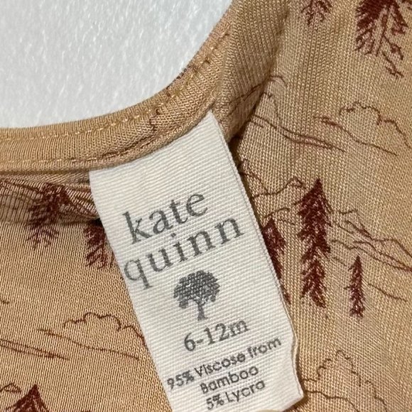 Kate Quinn | coverall bubble | bamboo| little mountain | 6-12m - Picture 3 of 4